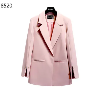 High Quality Women's Blazer Plus Size Business Suits Spring Autumn Casual Office Jacket Temperament Fashion Long-sleeve Blazer
High Quality Women's Blazer Plus Size Business Suits Spring Autumn Casual Office Jacket Temperament Fashion Long-sleeve Blazer