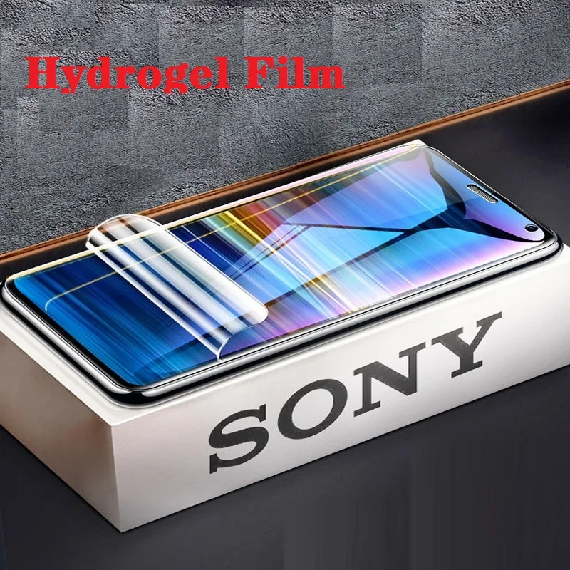 Гидрогелевая пленка 2.5D 9H для Sony Xperia L3 XZ3 X XZ1 Compact XA1 XA Ultra XZ XZS XZ2 Premium Защитная экрана |