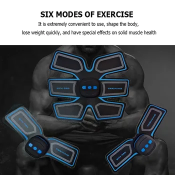 

Abdominal Exerciser USB Abdominal Electric For Exercise Smart Muscle Stimulator Workout Equipment Muscle Trainer AB Stimulator