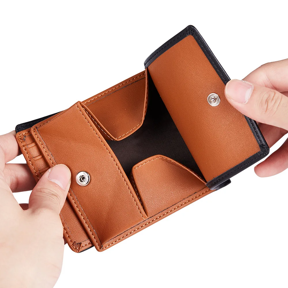 Men's wallet leather top layer cowhide change clip multi card pocket change Wallet
Men's wallet leather top layer cowhide change clip multi card pocket change Wallet