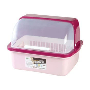 Dish Drain Rack With Lid Utensils Plastic Organizer Kitchen Cupboard Storage Box Tableware Dinnerware Home Cutlery Drip Cabinet
Dish Drain Rack With Lid Utensils Plastic Organizer Kitchen Cupboard Storage Box Tableware Dinnerware Home Cutlery Drip Cabinet