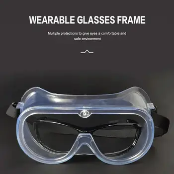 Transparent Safety Goggles Anti Fog Scratch Anti-Splash Impact-Resistant UV Protective Glasses For Outdoor Eye Protectoin
Transparent Safety Goggles Anti Fog Scratch Anti-Splash Impact-Resistant UV Protective Glasses For Outdoor Eye Protectoin