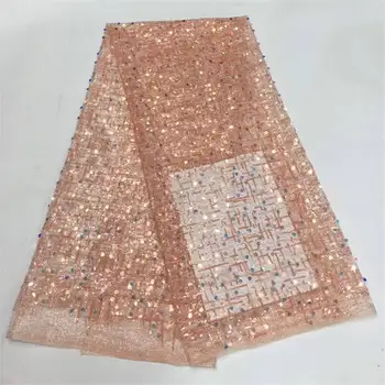Beautifical net lace fabrics african tulle lace fabrics with sequins 2020 high quality sequin tulle mesh lace 5yards / lot ML7N1
Beautifical net lace fabrics african tulle lace fabrics with sequins 2020 high quality sequin tulle mesh lace 5yards / lot ML7N1