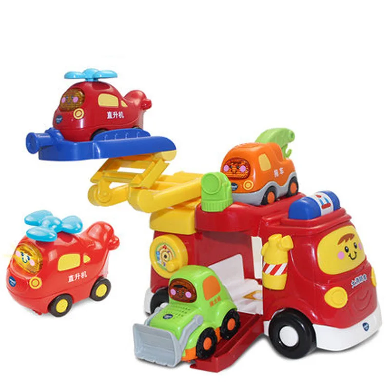 VTech Vtech Magic Camera Track Large Fire Truck Model Ladder Fire Truck Car 151318 
VTech Vtech Magic Camera Track Large Fire Truck Model Ladder Fire Truck Car 151318