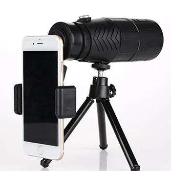 Monocular Telescope Plastic Black Outdoor Optics BAK4 Low Light Night Vision Telescope with Clip and Aluminum Alloy Tripod
Monocular Telescope Plastic Black Outdoor Optics BAK4 Low Light Night Vision Telescope with Clip and Aluminum Alloy Tripod