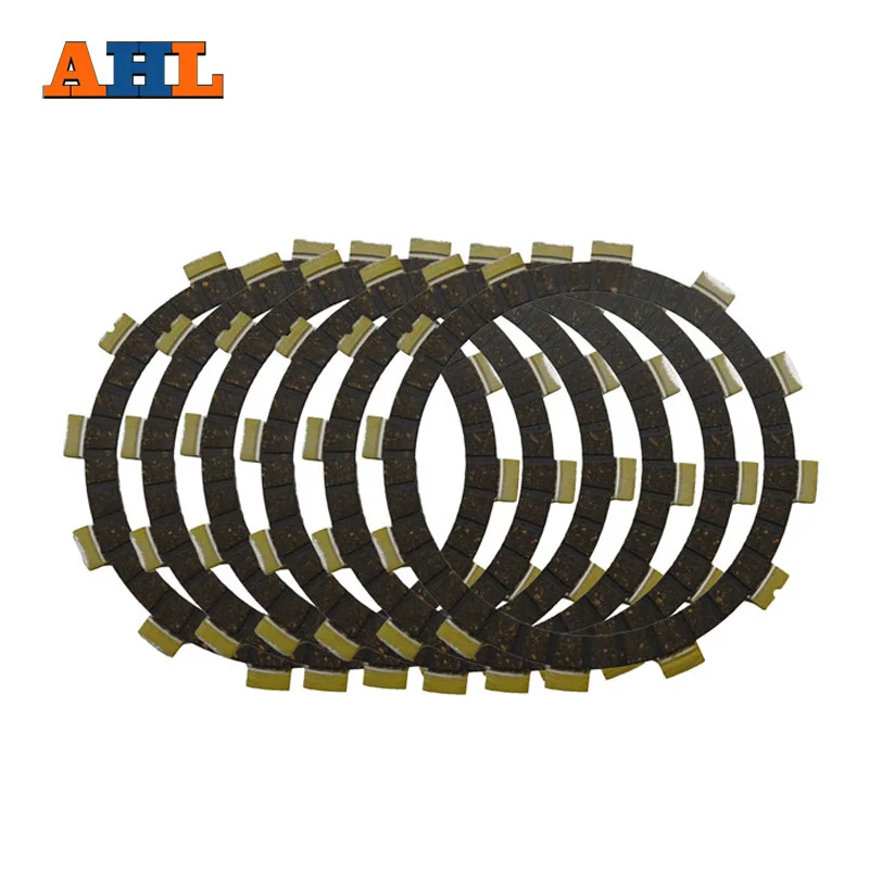 

AHL Motorcycle Clutch Friction Plates Set for SUZUKI RG125 Gamma 1988 Clutch Lining #CP-00011