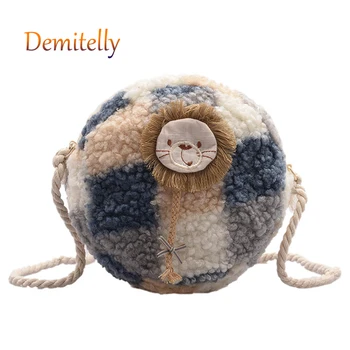 Fashion Cartoon Pattern Women's Handbag Plush Soft Surface One-shoulder Messenger Bag Woven Shoulder Strap Lady Tote Bag Purse
Fashion Cartoon Pattern Women's Handbag Plush Soft Surface One-shoulder Messenger Bag Woven Shoulder Strap Lady Tote Bag Purse