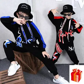 2PCS boys clothes 2019 Kids Spring Sets Latest Casual Trend Long-sleeve Hip-hop Sports Two-piece Suit Christmas Birthday Gift
2PCS boys clothes 2019 Kids Spring Sets Latest Casual Trend Long-sleeve Hip-hop Sports Two-piece Suit Christmas Birthday Gift