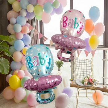 1pc Angel Pacifier Baby Foil Balloons Its A Boy Girl Baby Shower Birthday Party Decorations Gender Reveal Pink Blue Globos Balls
1pc Angel Pacifier Baby Foil Balloons Its A Boy Girl Baby Shower Birthday Party Decorations Gender Reveal Pink Blue Globos Balls