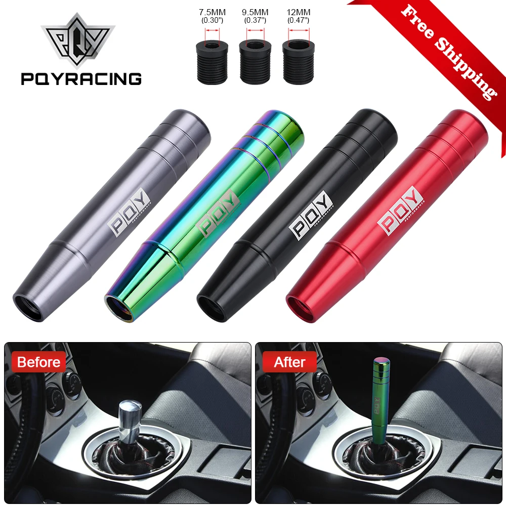 Universal Aluminum Alloy Mugen Gear Shift Knob 13cm and 18cm Extended Long Manual Transmission Gear Stick Lever Shifter Knob
Universal Aluminum Alloy Mugen Gear Shift Knob 13cm and 18cm Extended Long Manual Transmission Gear Stick Lever Shifter Knob