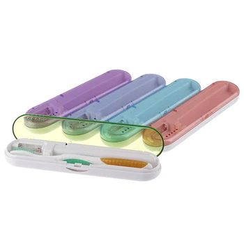 1pc 21x5cm Portable Toothbrush Automatic Disinfection UV Sterilization Case Travel Tooth Brush Sterilizer Tool Box
1pc 21x5cm Portable Toothbrush Automatic Disinfection UV Sterilization Case Travel Tooth Brush Sterilizer Tool Box