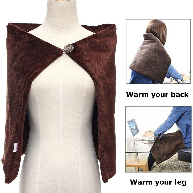 High Quality Comfortable Electricity USB Heated Blanket Scarf Shawl Carbon fiber Heating Electric Blanket Pad
High Quality Comfortable Electricity USB Heated Blanket Scarf Shawl Carbon fiber Heating Electric Blanket Pad
