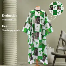 Salon Cape Fashionable Stitching Color Shampoos Dyes Hairdressing Cape for Hair Stylist Hair Cutting Cape Salon Cape
Salon Cape Fashionable Stitching Color Shampoos Dyes Hairdressing Cape for Hair Stylist Hair Cutting Cape Salon Cape