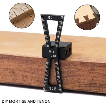 Precise Woodworking Dovetail Guide Aluminum Alloy Woodworking Dovetail Marker Hand Tool Wood Dovetail Guide For Crafts
Precise Woodworking Dovetail Guide Aluminum Alloy Woodworking Dovetail Marker Hand Tool Wood Dovetail Guide For Crafts
