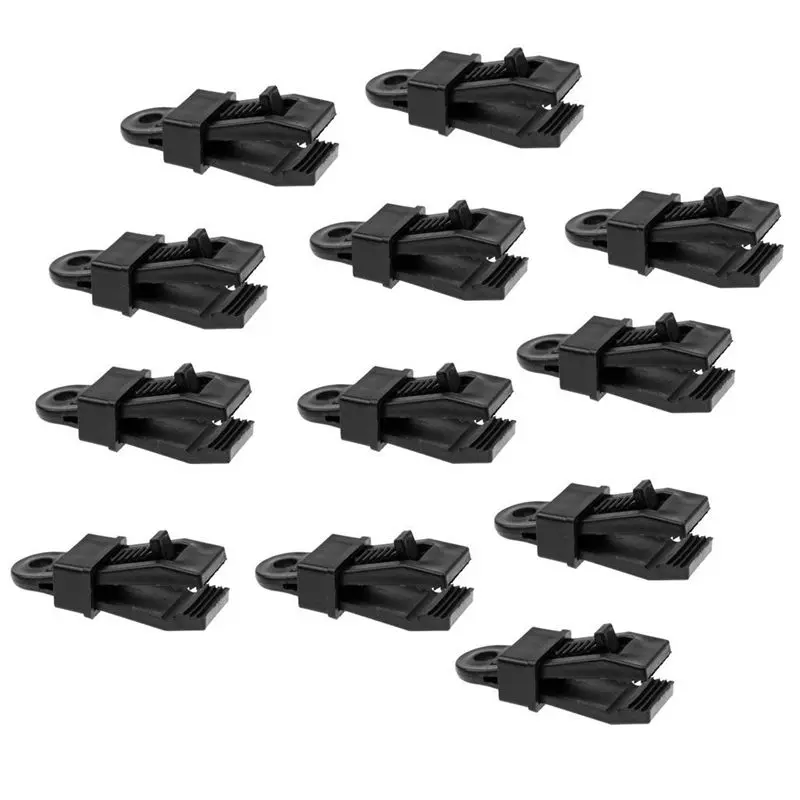 ABUO-12 Pieces/ Set Heavy Duty Tarp Clips Tent Awning Clamp Car Boat Cover Tie Down Snap Outdoor Camping Tools
ABUO-12 Pieces/ Set Heavy Duty Tarp Clips Tent Awning Clamp Car Boat Cover Tie Down Snap Outdoor Camping Tools