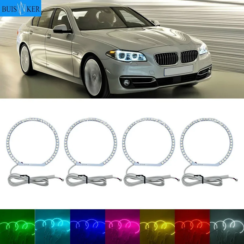Headlight Multi-color RGB LED Angel Eyes Halo Ring Eye DRL RF Remote Control for BMW E36 E38 E39 E46 projector 4x131 Accessories
Headlight Multi-color RGB LED Angel Eyes Halo Ring Eye DRL RF Remote Control for BMW E36 E38 E39 E46 projector 4x131 Accessories