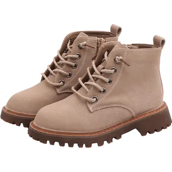 2019 Winter Autumn Boot Girls Genuine Leather Ankle Boots Khaki Marting Boots Zip Bigger Boys Gilrs Fashion Boots Student Shoes
2019 Winter Autumn Boot Girls Genuine Leather Ankle Boots Khaki Marting Boots Zip Bigger Boys Gilrs Fashion Boots Student Shoes