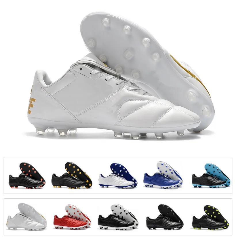 

Mens Tiempo Legend Premier II 2.0 FG 7 VII R10 Ronaldinho Elite FG soccer shoes boots low ankle cleats Retro football cheap Size