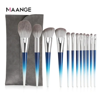 MAANGE 12pcs High Quality Makeup Brushes Set Large Loose Powder Foundation Highlight Contour EyeShadow Eyebrow Soft Hair Brushes
MAANGE 12pcs High Quality Makeup Brushes Set Large Loose Powder Foundation Highlight Contour EyeShadow Eyebrow Soft Hair Brushes
