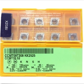 10pcs CCMT09T308 NX2525 CCMT32.52 NX2525 CNC Carbide Inserts Machine Cutting Tools Milling Cutter
10pcs CCMT09T308 NX2525 CCMT32.52 NX2525 CNC Carbide Inserts Machine Cutting Tools Milling Cutter