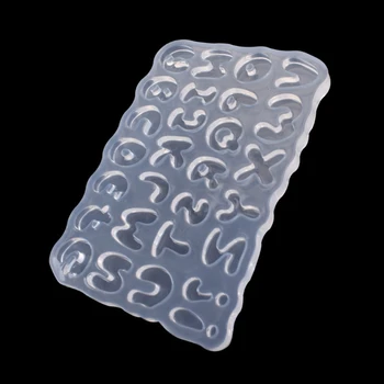 Cartoon Letters Epoxy Resin Casting Mold Alphabet Keychain Pendant Alphabet UV Resin Silicone Mold Jewelry Making Tools
Cartoon Letters Epoxy Resin Casting Mold Alphabet Keychain Pendant Alphabet UV Resin Silicone Mold Jewelry Making Tools