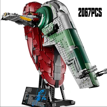 NEW StarWars New Slave I Model Building Blocks Great Gifts Sets Playset Kit Gifts Compatible lepines Children Gifts
NEW StarWars New Slave I Model Building Blocks Great Gifts Sets Playset Kit Gifts Compatible lepines Children Gifts