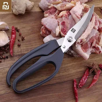 

Youpin Houhou Stainless Steel Kitchen Scissors Multipurposes Shears Tool For Chicken Poultry Fish Meat Vegetables Herbs