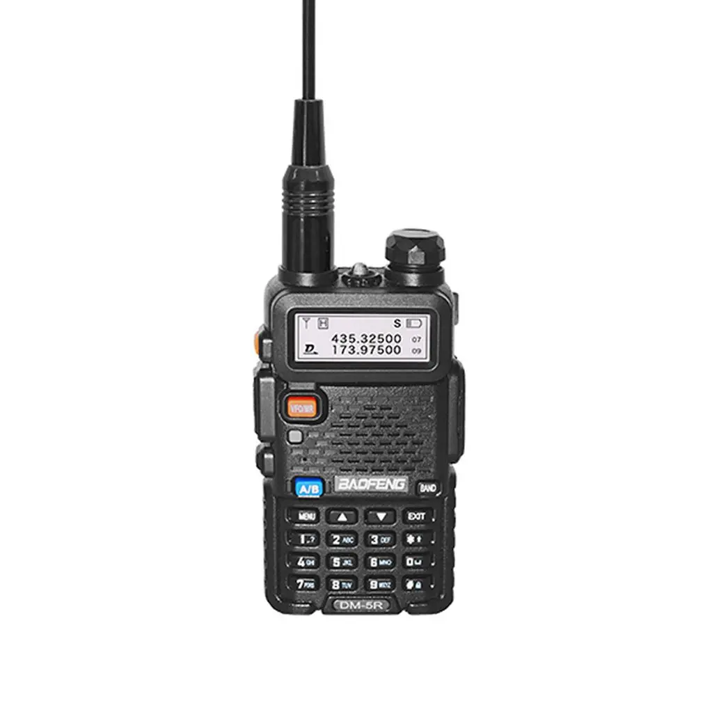 Handheld Baofeng DM-5R Digital Walkie Talkie Professional VHF/UHF Dual Frequency Interphone Radio Intercoms
Handheld Baofeng DM-5R Digital Walkie Talkie Professional VHF/UHF Dual Frequency Interphone Radio Intercoms