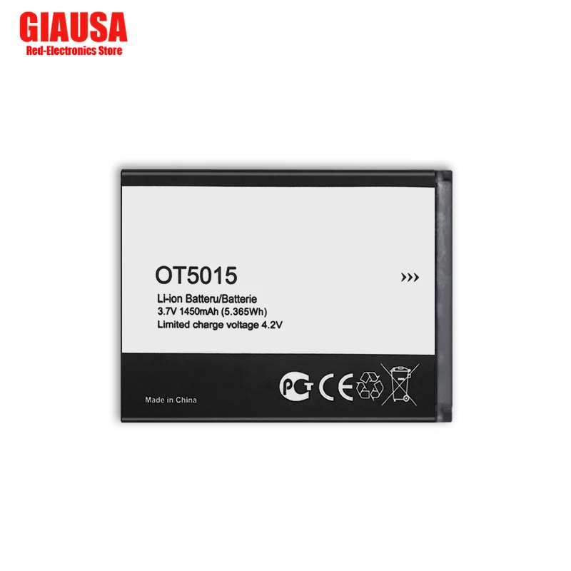 For ALCATEL Onetouch Mobile Phone Battery OT5015 for Alcatel Mobile Phone Battery Wholesale
For ALCATEL Onetouch Mobile Phone Battery OT5015 for Alcatel Mobile Phone Battery Wholesale