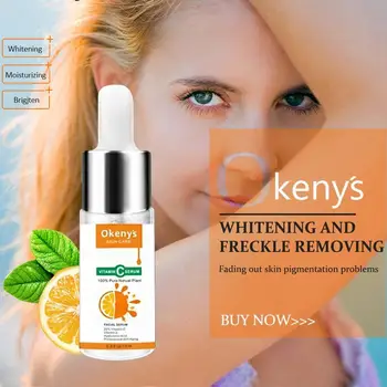 

100% Pure Vitamin C Serum Liquid Freckle Removal Acne Scars Hyaluronic Acid Anti-wrinkle Anti Aging Vc Face Serum Fade Dark Spot