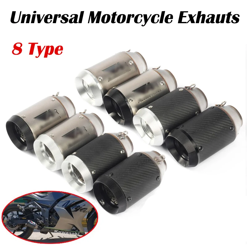 Universal 51mmMotorcycle Exhaust Pipe Carbon Fiber Escape System with DB killer AR Austin Racing For GSXR600 Z1000 ER6N K7
Universal 51mmMotorcycle Exhaust Pipe Carbon Fiber Escape System with DB killer AR Austin Racing For GSXR600 Z1000 ER6N K7