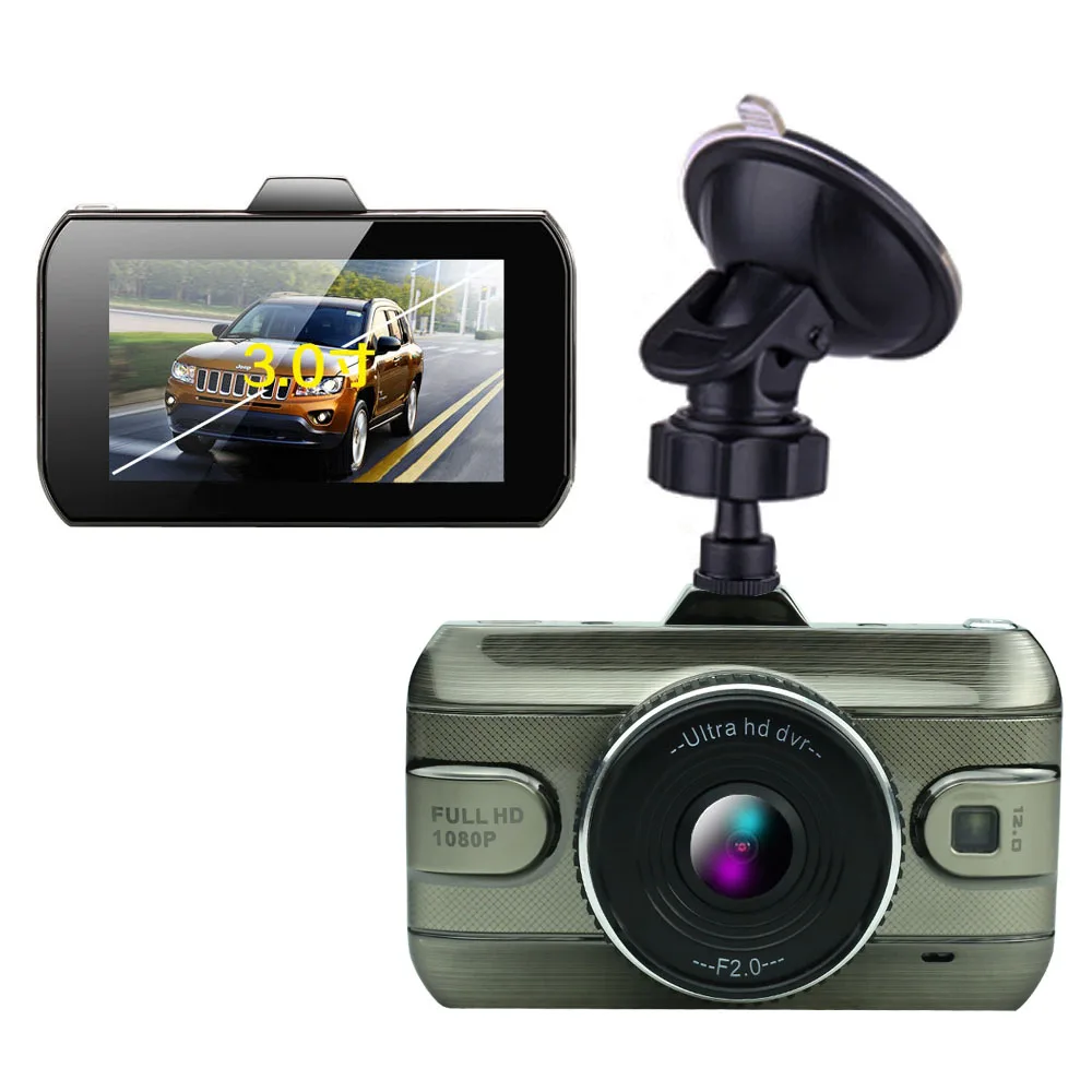 Podofo 3 0 дюймов Видеорегистраторы для автомобилей Камера регистратор Dash Cam Авто