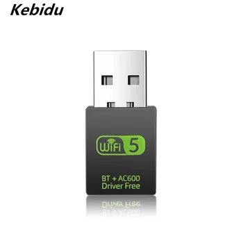 kebidu Wireless WiFi Bluetooth Adapter 600Mbps USB WiFi Adapter Receiver 2.4G Bluetooth V4.0 Network Card Transmitter
kebidu Wireless WiFi Bluetooth Adapter 600Mbps USB WiFi Adapter Receiver 2.4G Bluetooth V4.0 Network Card Transmitter