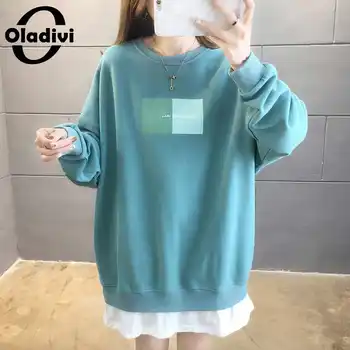 Oladivi Plus Size Women Autumn New Hoodies Casual Loose Pullover Sweatshirt Vintage Ladies European Top Tee Shirt Tunics 6XL 5XL
Oladivi Plus Size Women Autumn New Hoodies Casual Loose Pullover Sweatshirt Vintage Ladies European Top Tee Shirt Tunics 6XL 5XL