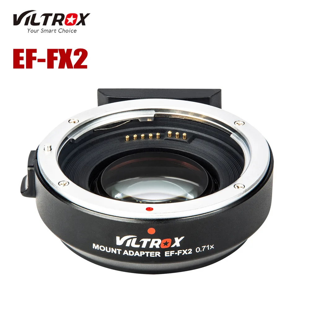 Адаптер для объектива с автоматической фокусировкой Viltrox X Canon EF фотография FUJIFILM