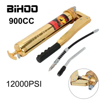 Hand-operated Grease Gun 900CC Oil Pump Pressure 12000 PSI Double Lever Lubrication Vehicles for Car Trucks Boats Repair Tool
Hand-operated Grease Gun 900CC Oil Pump Pressure 12000 PSI Double Lever Lubrication Vehicles for Car Trucks Boats Repair Tool
