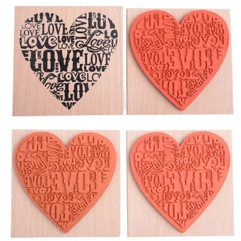 2017 New Wooden Stamp Heart Shaped Wooden Blocks Rubber Craved Printing Stamp Scrapbooking Decor 9cm x 9cm x 1.8cm
2017 New Wooden Stamp Heart Shaped Wooden Blocks Rubber Craved Printing Stamp Scrapbooking Decor 9cm x 9cm x 1.8cm