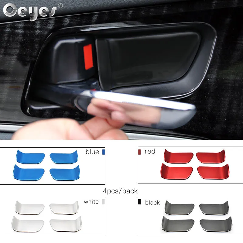 Stainless Steel Auto Inner Door Bowl Car Sticker For Toyota (4)
