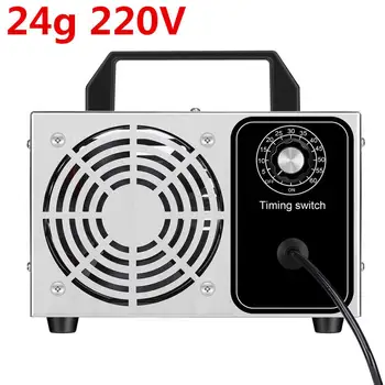 Ozone Generator Household 220V 24g/h Air Purifier Ozonizador Machine O3 Ozono Generator Deodorant Disinfection equipment
Ozone Generator Household 220V 24g/h Air Purifier Ozonizador Machine O3 Ozono Generator Deodorant Disinfection equipment
