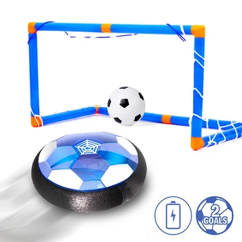 Air Power Soccer Kids Toys Hover Soccer Ball Set Rechargeable with LED Light Goal for Indoor Playing Include Gate
Air Power Soccer Kids Toys Hover Soccer Ball Set Rechargeable with LED Light Goal for Indoor Playing Include Gate