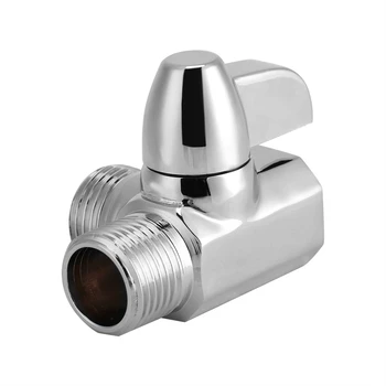3-Way Brass Chrome Diverter Valve Faucet Splitter G1/2" Tee T Shape Adapter Connector for Shower Arm Mounted Bathroom Accessory
3-Way Brass Chrome Diverter Valve Faucet Splitter G1/2" Tee T Shape Adapter Connector for Shower Arm Mounted Bathroom Accessory