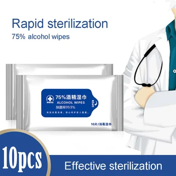 Disinfection Antiseptic Pads Wet Wipes Alcohol Swabs Cleaning Tissue Box 10pcs Skin Care Sterilization First Aid
Disinfection Antiseptic Pads Wet Wipes Alcohol Swabs Cleaning Tissue Box 10pcs Skin Care Sterilization First Aid