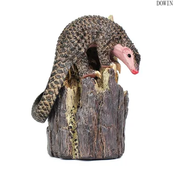 Pangolin Tree stump Plastic Simulation Animal Model Action Toy Figures Learning Educational Collection Gift Desk Decoration
Pangolin Tree stump Plastic Simulation Animal Model Action Toy Figures Learning Educational Collection Gift Desk Decoration