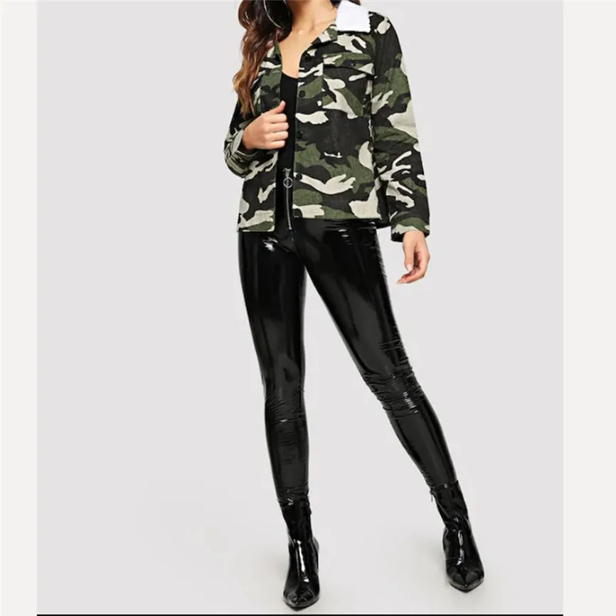 Slim Cool Lady Jackets New Women's Fashion Winter Warm Fuax Fur Long Sleeve Sexy Coat Camouflag Outwear Autumn Long Sleeve Coat
Slim Cool Lady Jackets New Women's Fashion Winter Warm Fuax Fur Long Sleeve Sexy Coat Camouflag Outwear Autumn Long Sleeve Coat