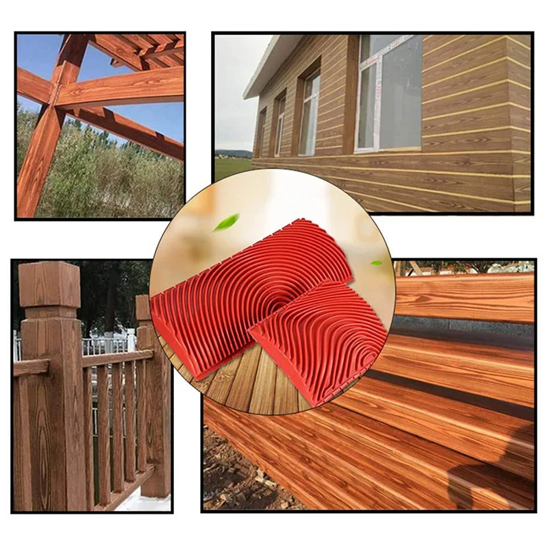 4Pcs Wood Grain Tool Wall Empaistic Rubber Square Graining Pattern Stamp Tool For Wall Painting Decoration DIY
4Pcs Wood Grain Tool Wall Empaistic Rubber Square Graining Pattern Stamp Tool For Wall Painting Decoration DIY