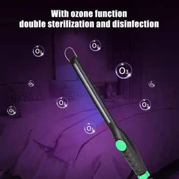 Stick Rechargeable Disinfection Germicidal Light 30 LED UV Ozone Sterilizer Lamp Tube UVC Germicidal Light Sterilizing Lights
Stick Rechargeable Disinfection Germicidal Light 30 LED UV Ozone Sterilizer Lamp Tube UVC Germicidal Light Sterilizing Lights
