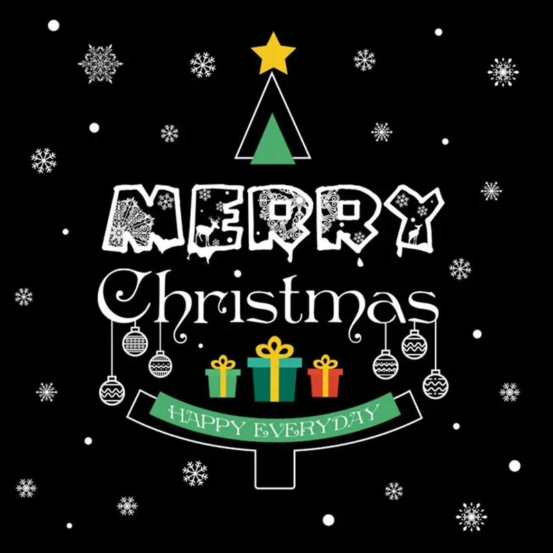 1 Sheet Removable Christmas Sticker Christmas Tree Snowflake Pattern Glass Window Sticker Shopwindow Christmas Decorations
1 Sheet Removable Christmas Sticker Christmas Tree Snowflake Pattern Glass Window Sticker Shopwindow Christmas Decorations