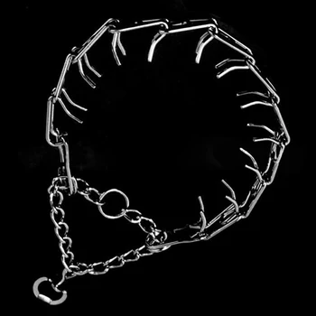 New Metal Stainless Steel Chain Dog Collar Big Dog Double Row Chrome Plated Training Show Collar Adjustable Safety Control
New Metal Stainless Steel Chain Dog Collar Big Dog Double Row Chrome Plated Training Show Collar Adjustable Safety Control