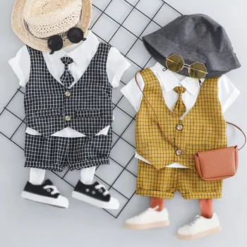 Summer Newborn Baby Boys Gentleman Clothes Sets Infant Boy T-shirt Tops+Shorts 2Pcs Wedding Party Birthday Kids Outfits
Summer Newborn Baby Boys Gentleman Clothes Sets Infant Boy T-shirt Tops+Shorts 2Pcs Wedding Party Birthday Kids Outfits