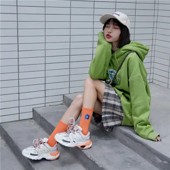 Long Tube Socks Embroider Japanese Spring Summer Breathable Pure Color Personality Accessory Cute Flower Fashion Socks
Long Tube Socks Embroider Japanese Spring Summer Breathable Pure Color Personality Accessory Cute Flower Fashion Socks